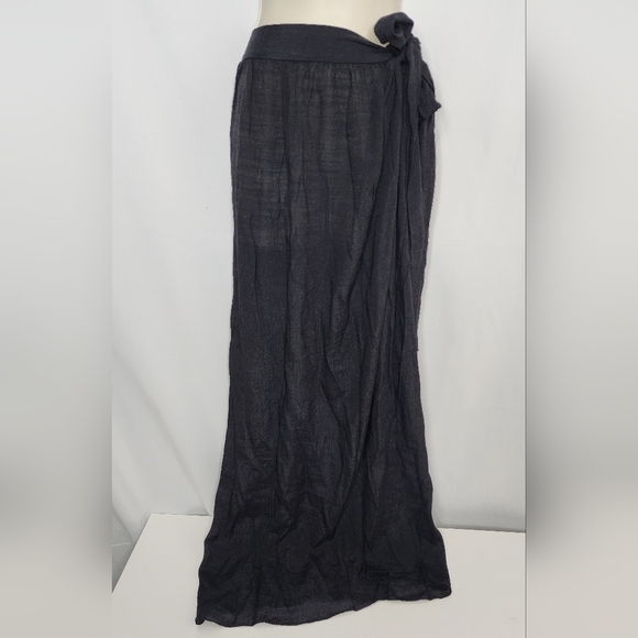 ‼️NEW‼️Elegant Black Maxi Cover Up - Picture 3 of 7